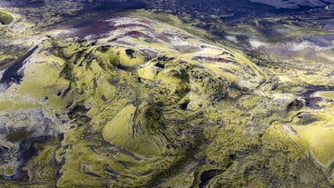 You will be able to have an excellent perspective over the landscape's many hollowed out craters.