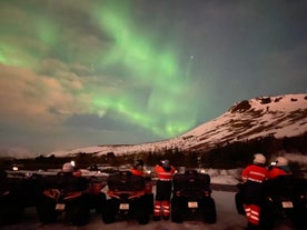 Geführte 2-stündige Nordlichter-ATV-Tour mit Transfer ab Reykjavik