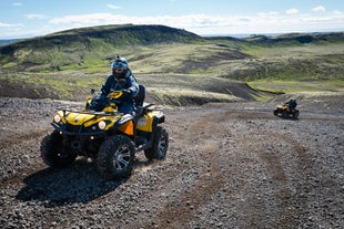 Fun-Filled 1-Hour ATV Tour on Hafrafell Mountain with Transfer from Reykjavik